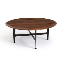 Стол Журнальный из орехового дерева маленькая модель Addisson единый размер каштановый AM.PM  фото, kupilegko.ru